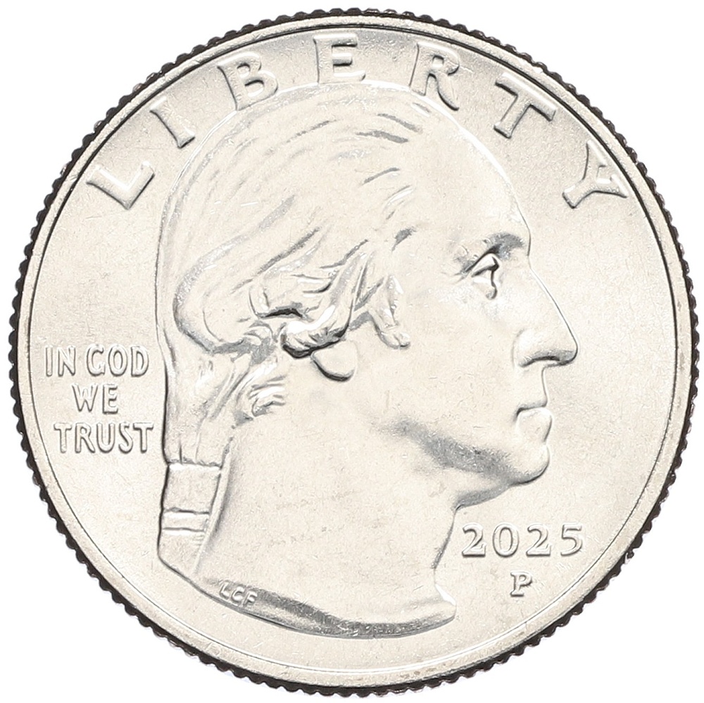 1/4 доллара (25 центов) 2025 года P США «Американские женщины — Доктор Вера Рубин» — Фото №2