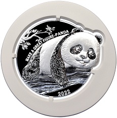 2 доллара 2022 года Ниуэ «Фигура — Панда» — Фото №1