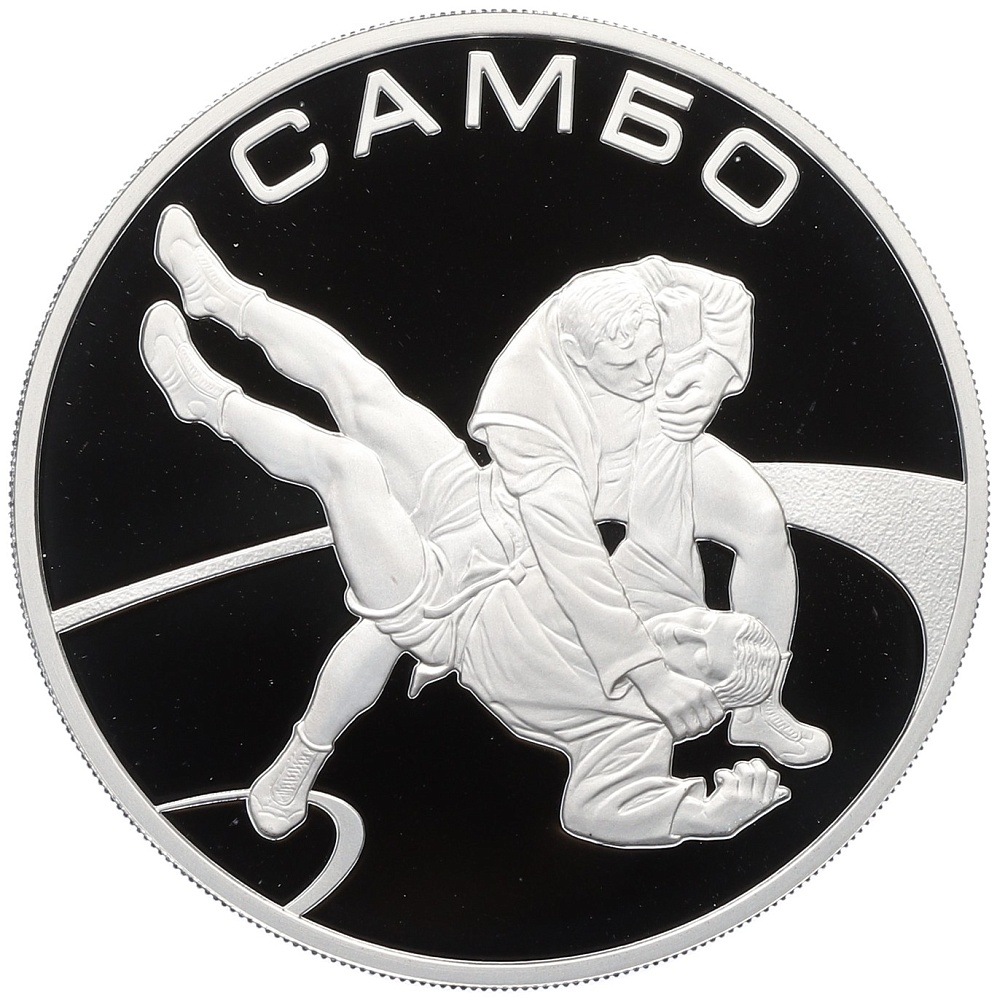 3 рубля 2013 года ММД «Самбо» — Фото №1