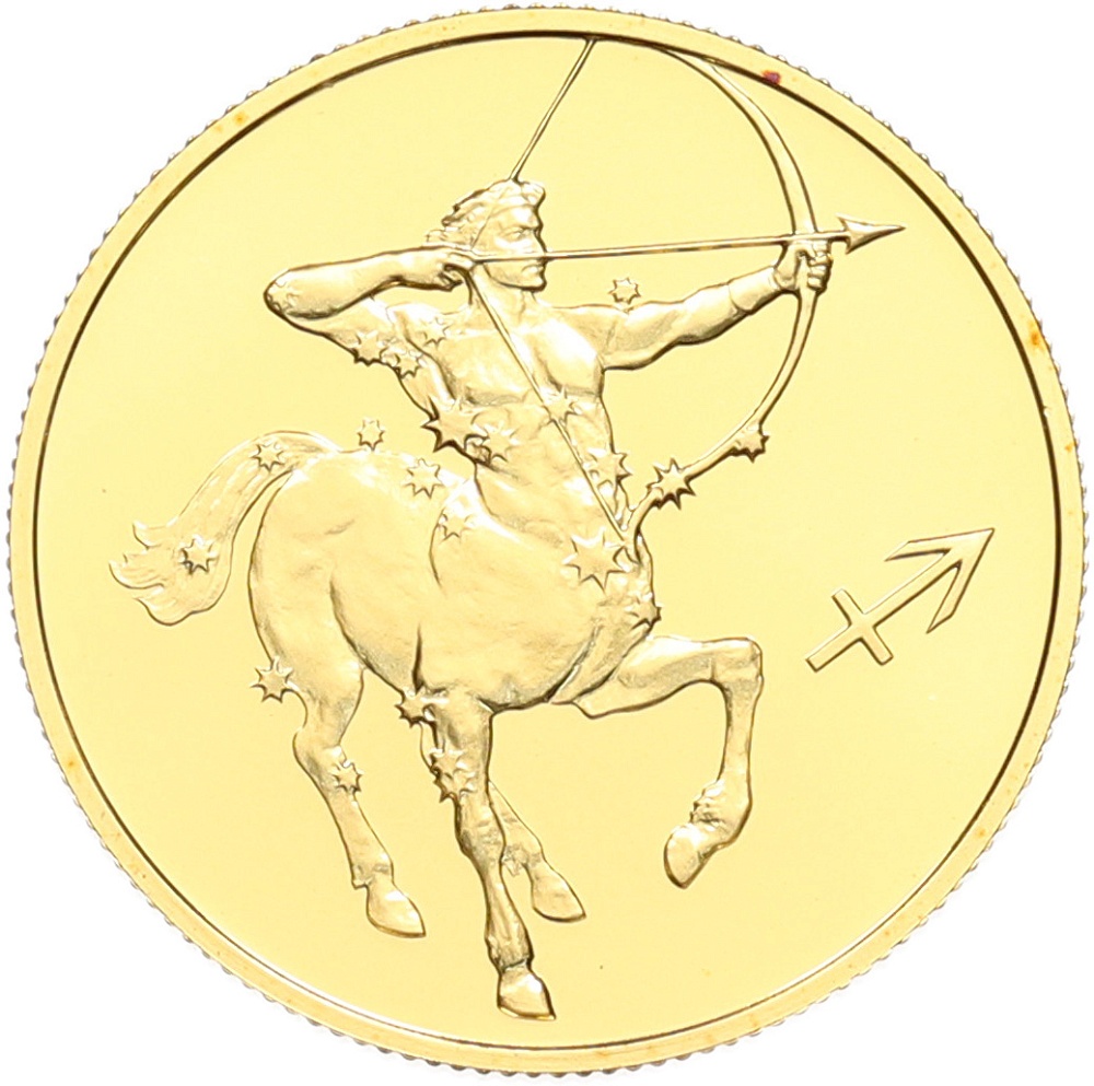 50 рублей 2003 года СПМД «Знаки зодиака — Стрелец» — Фото №1
