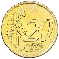 20 евроцентов 2002 года Греция — Фото №2