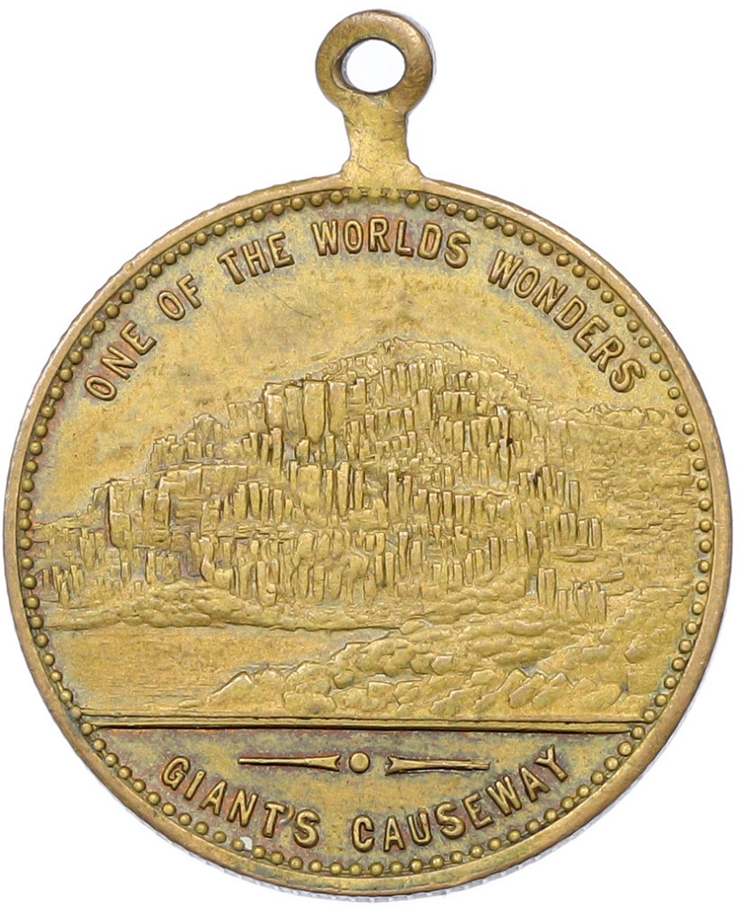 Медаль Северная Ирландия «Ирландское прядильное колесо» — Фото №1