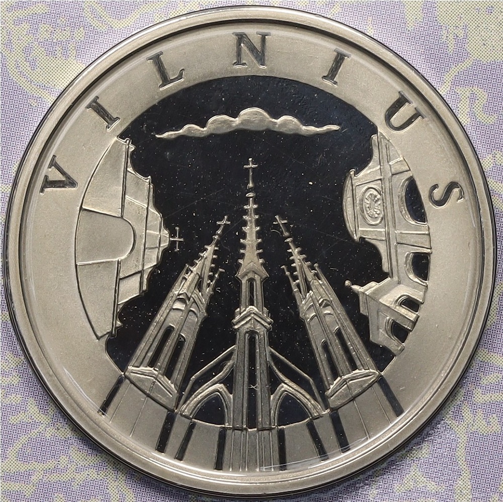 10 лит 1998 года Литва «Вильнюс» — Фото №1