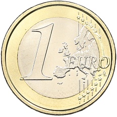 1 евро 2010 года Италия — Фото №2