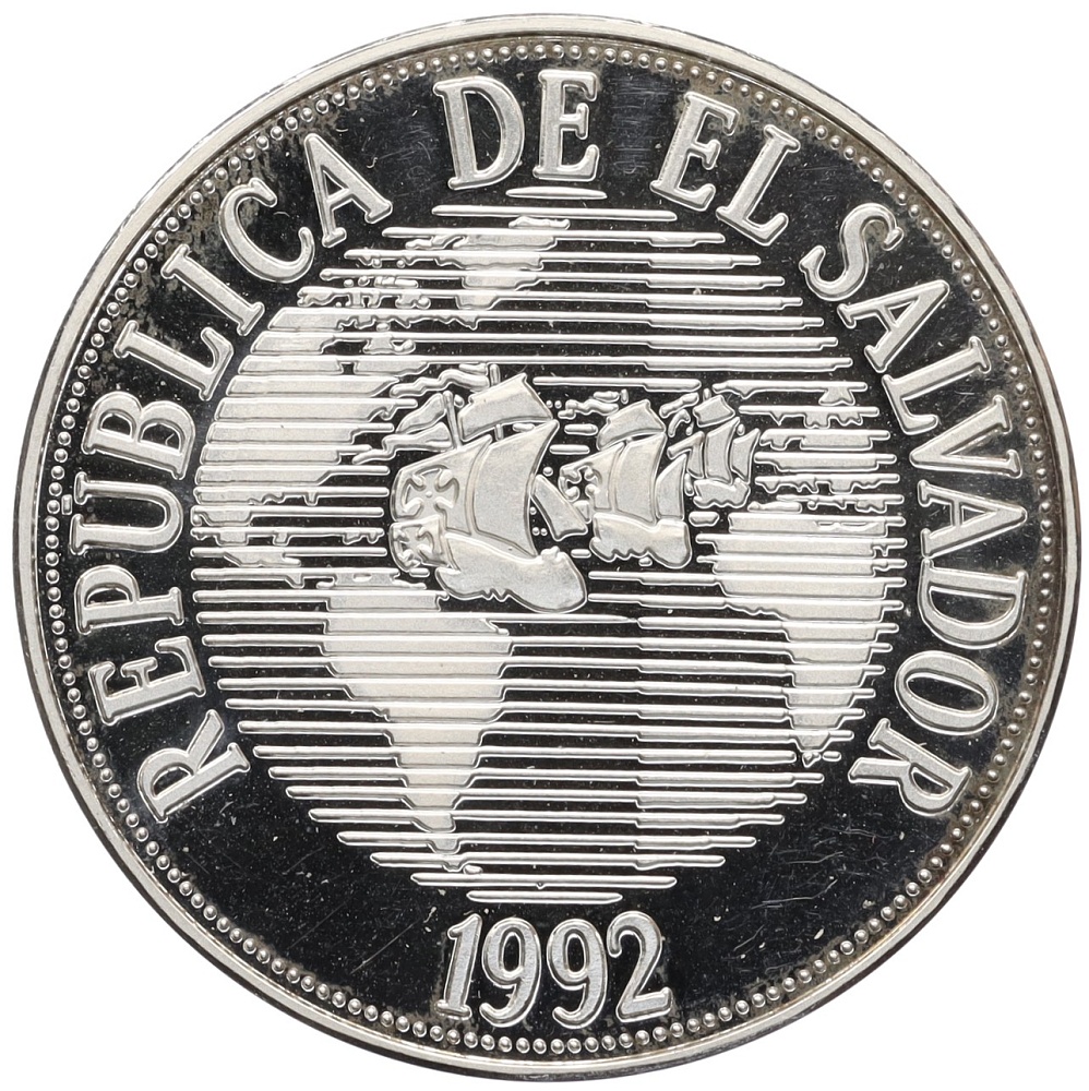 150 колонов 1992 года Сальвадор «500 лет открытию Америки» — Фото №1