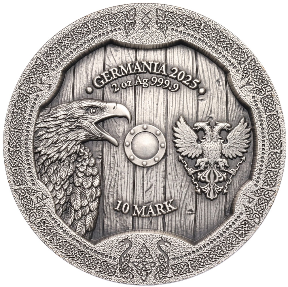 10 марок 2025 года Германия «Валькирия — Арнхильд» (Цветное покрытие) — Фото №2