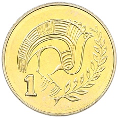 1 цент 2004 года Кипр — Фото №1