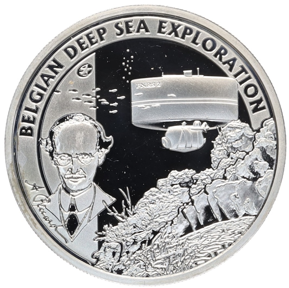 10 евро 2011 года Бельгия «Глубоководные исследования» — Фото №1