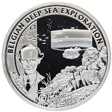 10 евро 2011 года Бельгия «Глубоководные исследования» — Фото №1