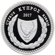 5 евро 2017 года Кипр «100 лет со дня смерти Василиса Михайлидиса» — Фото №2