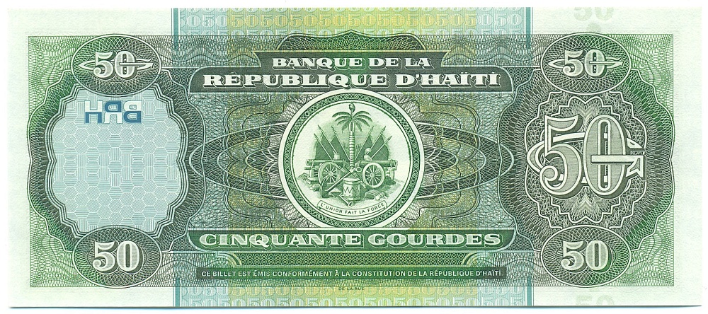 50 гурдов 2003 года Гаити — Фото №2