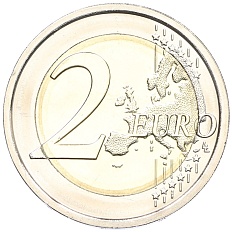 2 евро 2018 года Италия «60 лет основанию Министерства здравоохранения» — Фото №2
