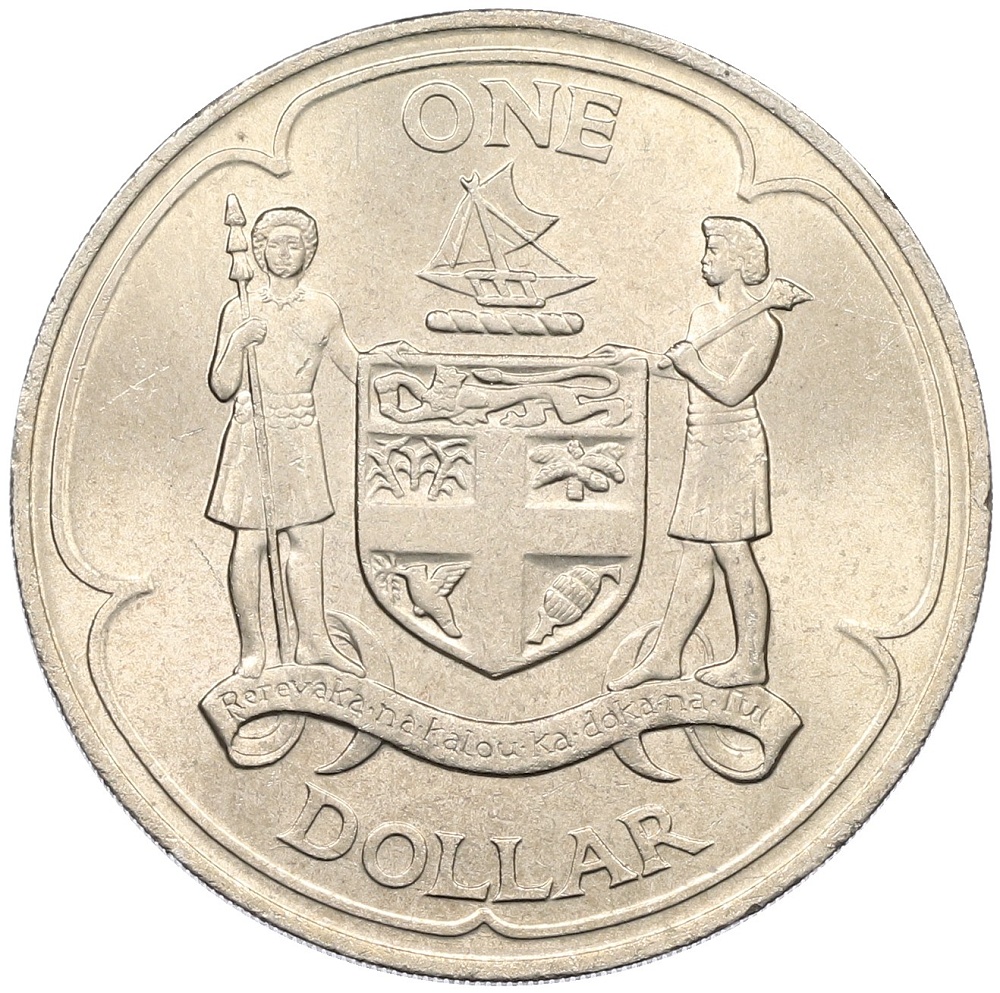 1 доллар 1969 года Фиджи — Фото №1