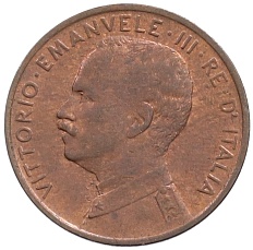 1 чентезимо 1914 года Италия — Фото №2