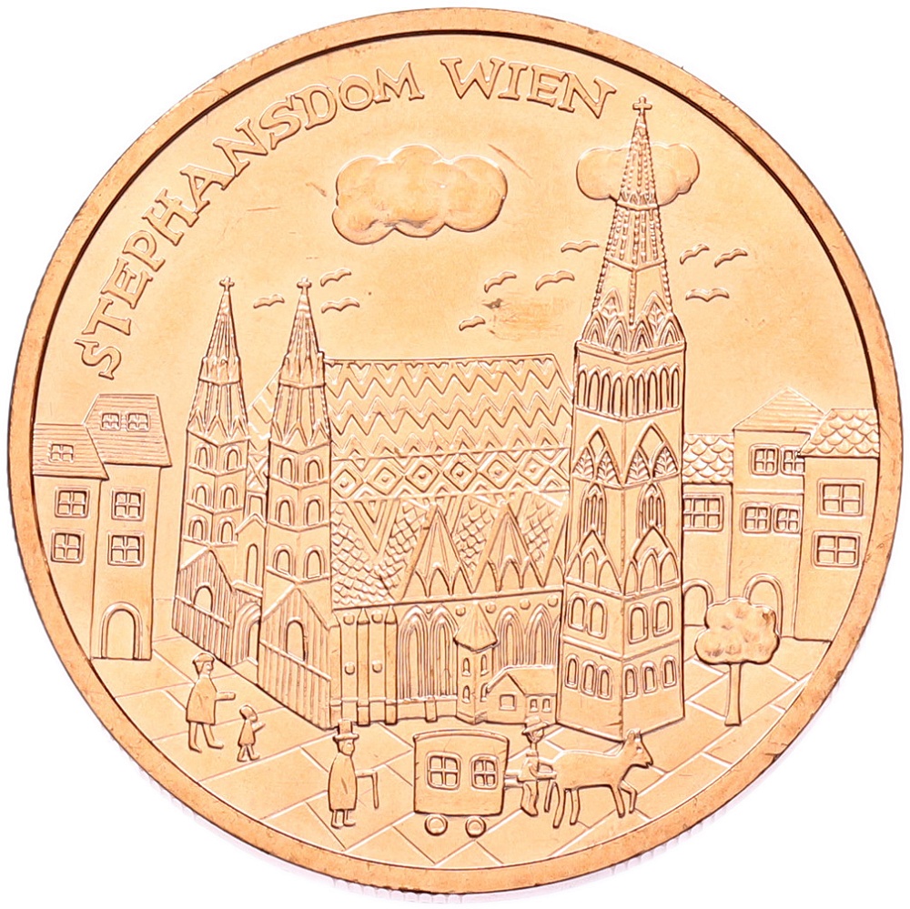 10 евро 2015 года Австрия «Земли Австрии — Вена» — Фото №1
