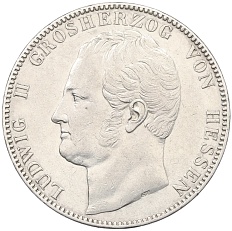 2 талера 1841 года Гессен-Дармштадт — Фото №1