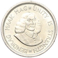 10 центов 1964 года ЮАР — Фото №2