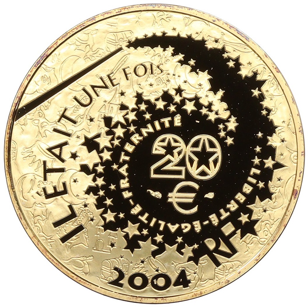 20 евро 2004 года Франция «Персонажи сказок — Питер Пэн» — Фото №2