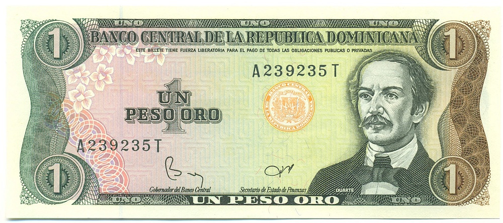 1 песо 1984 года Доминиканская республика — Фото №1