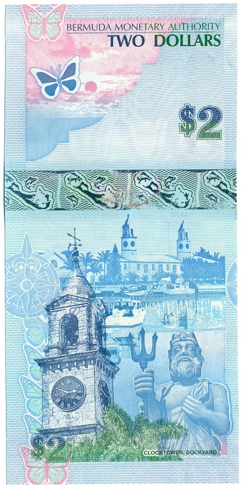 2 доллара 2009 года Бермуды — Фото №2