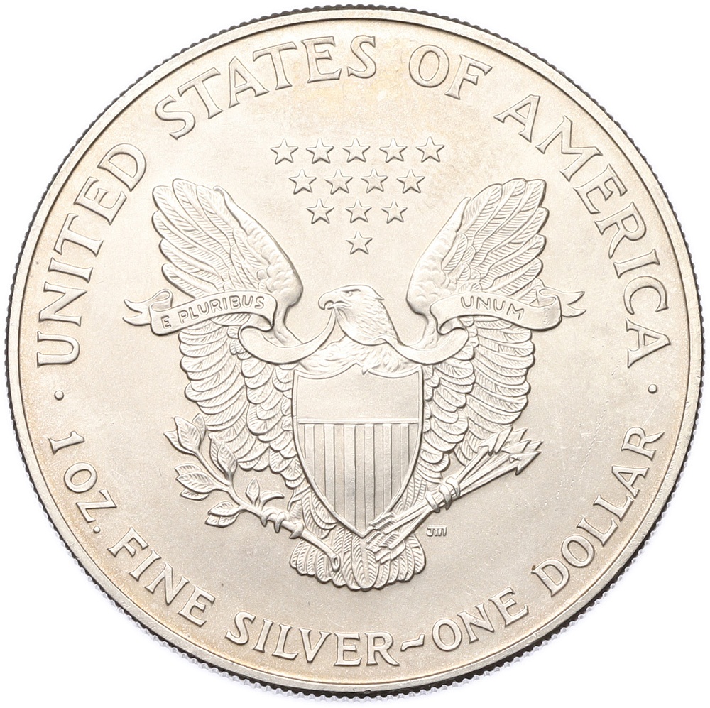 1 доллар 1997 года США «Шагающая Свобода» — Фото №2