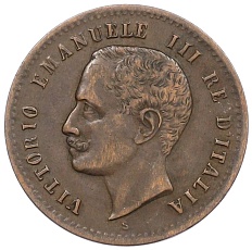 2 чентезимо 1906 года Италия — Фото №2