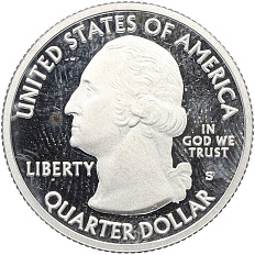 1/4 доллара (25 центов) 2012 года S США «Национальные парки — №12 Национальный исторический парк Чако» — Фото №2