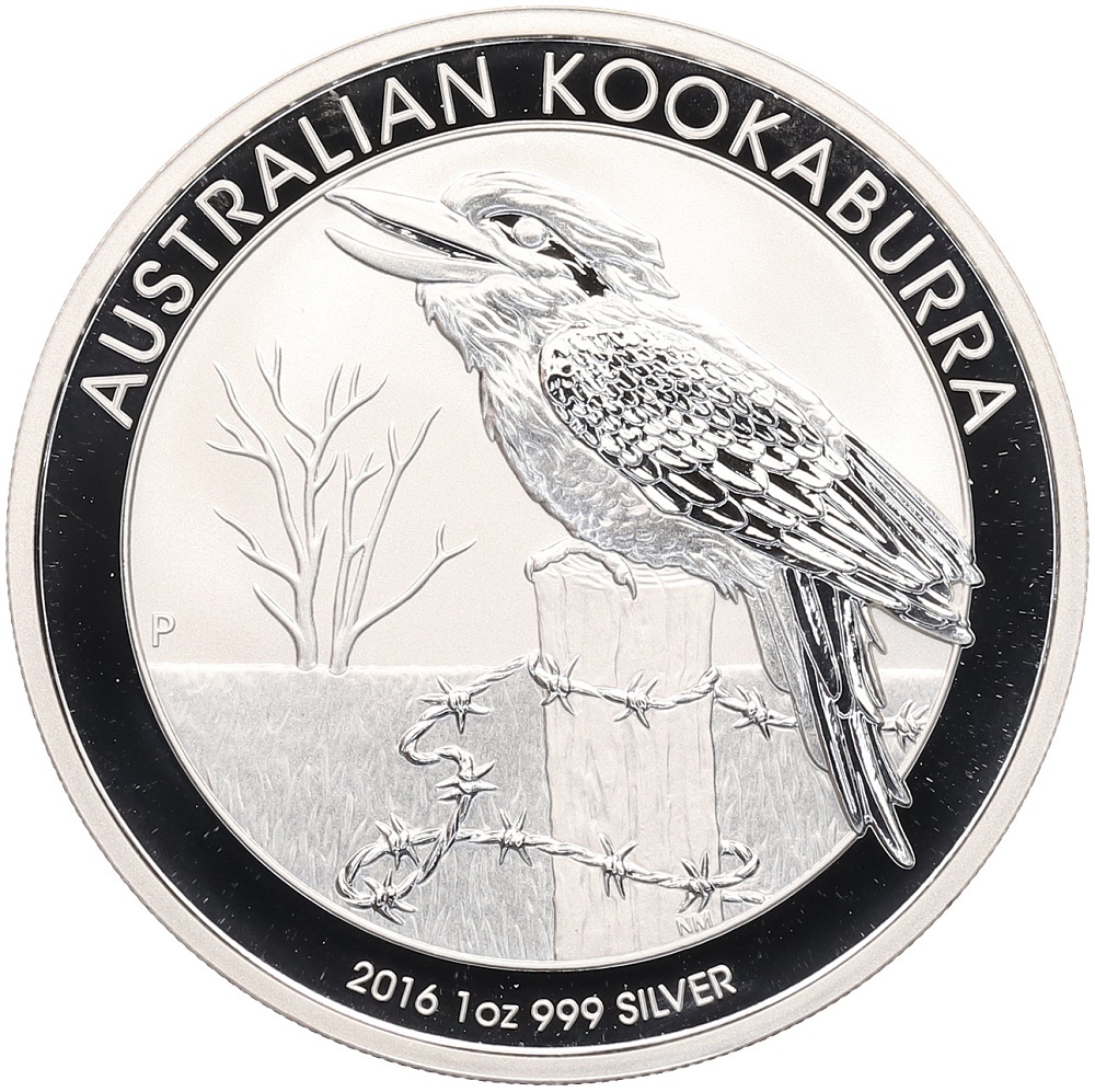 1 доллар 2016 года Австралия «Австралийская кукабара» — Фото №1