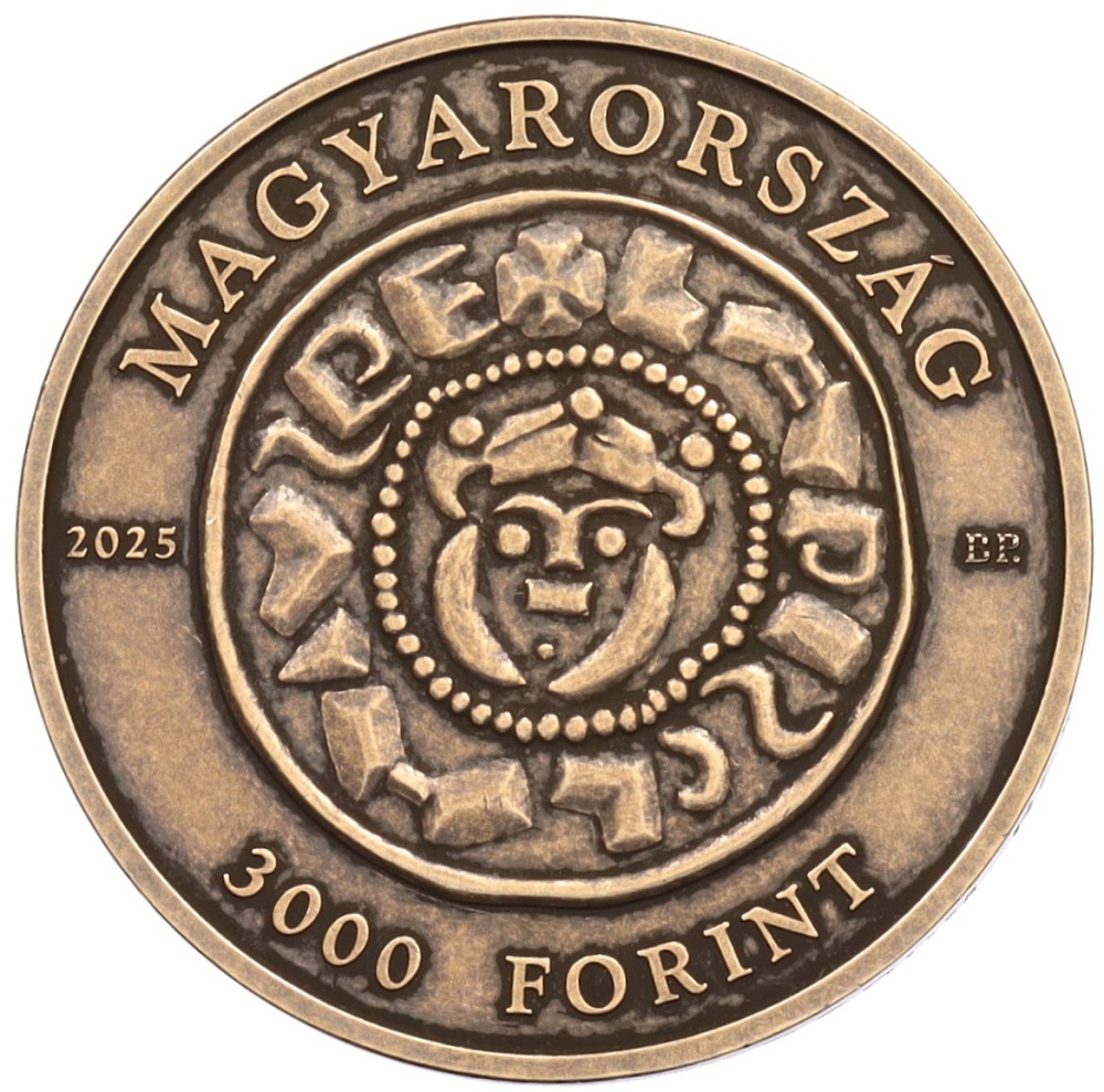 3000 форинтов 2025 года Венгрия «Государственные деятели из династии Арпадов — Ласло I Святой» — Фото №2