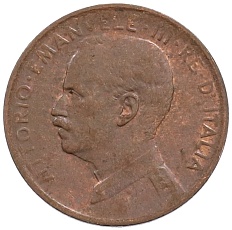 1 чентезимо 1909 года Италия — Фото №2