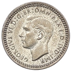 1 пенни 1937 года Великобритания «Маунди» — Фото №2