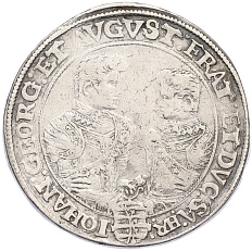 1 талер 1605 года Саксония — Фото №2
