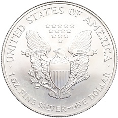 1 доллар 2007 года США «Шагающая Свобода» (Цветное покрытие) — Фото №2