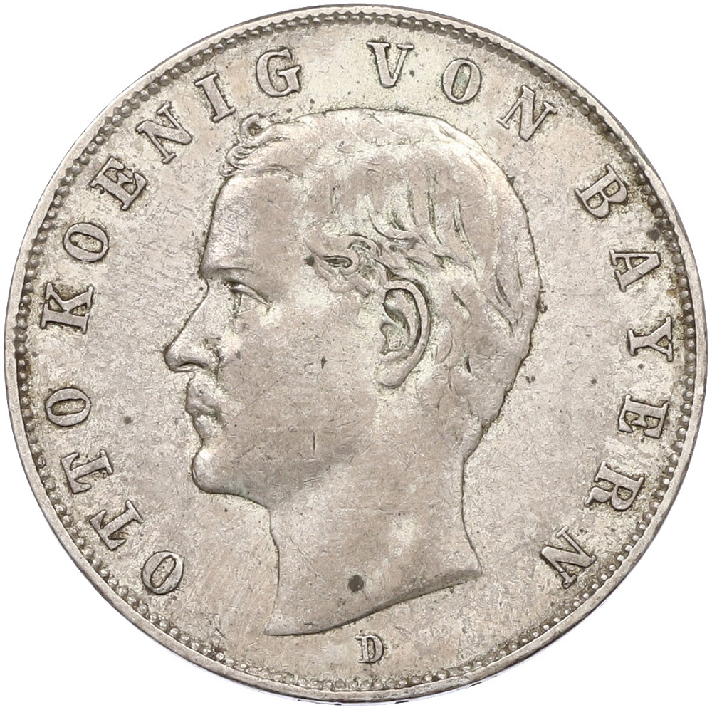 3 марки 1911 года Германия (Бавария) — Фото №1