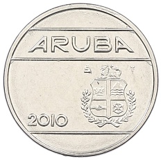 25 центов 2010 года Аруба — Фото №1