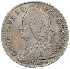 1/2 кроны 1746 года Великобритания (Георг II) — Фото №1