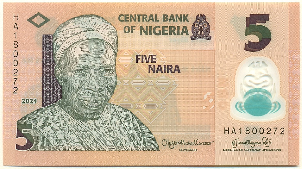 5 найра 2024 года Нигерия — Фото №1