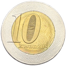 10 кванз 2012 года Ангола — Фото №1