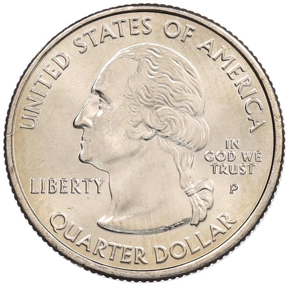1/4 доллара (25 центов) 2007 года P США «Штаты и территории — Вашингтон» — Фото №2