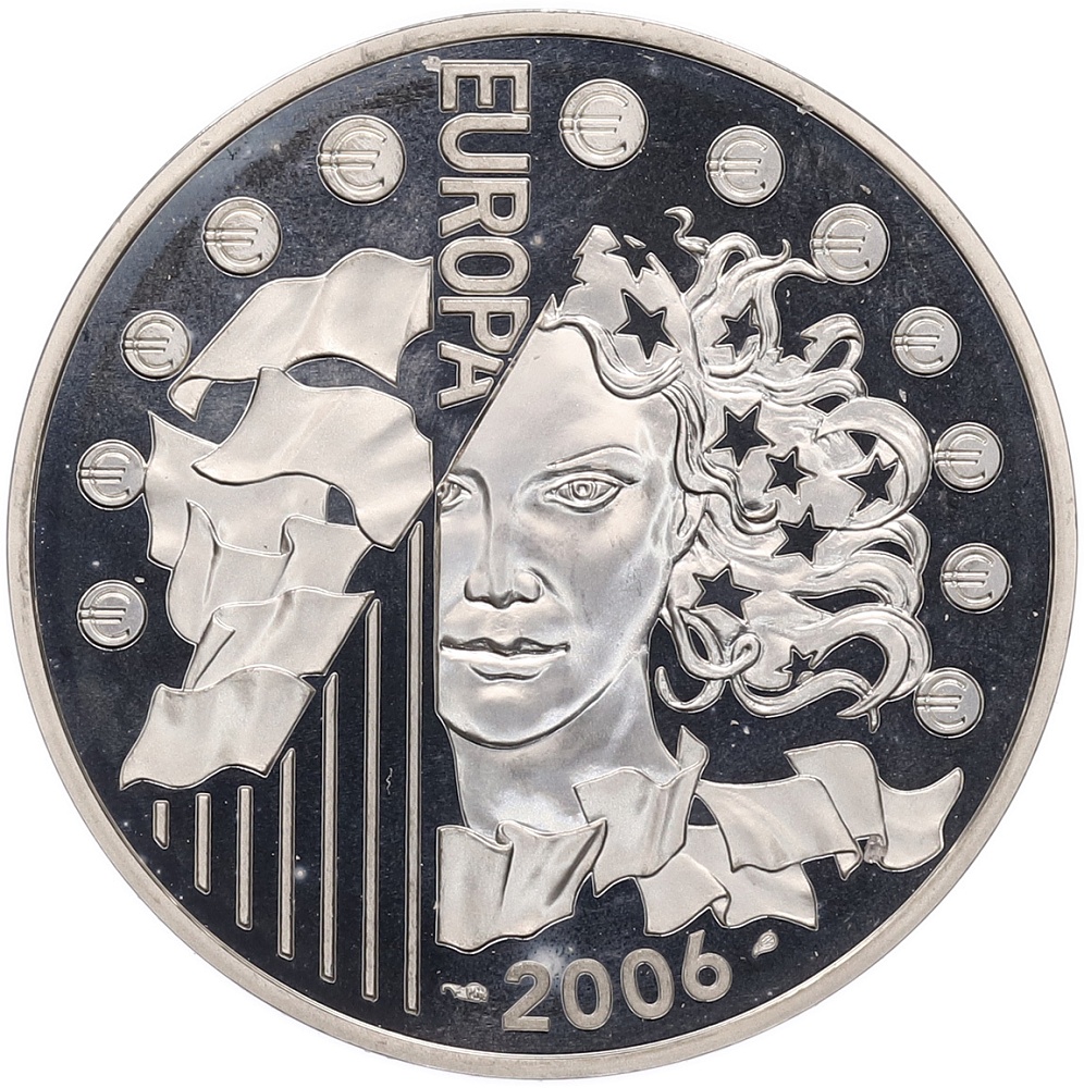 1 1/2 евро 2006 года Франция «День Европы» — Фото №2