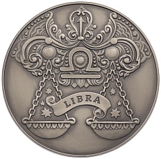 1 рубль 2015 года Белоруссия «Знаки зодиака — Весы» — Фото №1