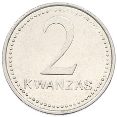 2 кванзы 1999 года Ангола — Фото №1