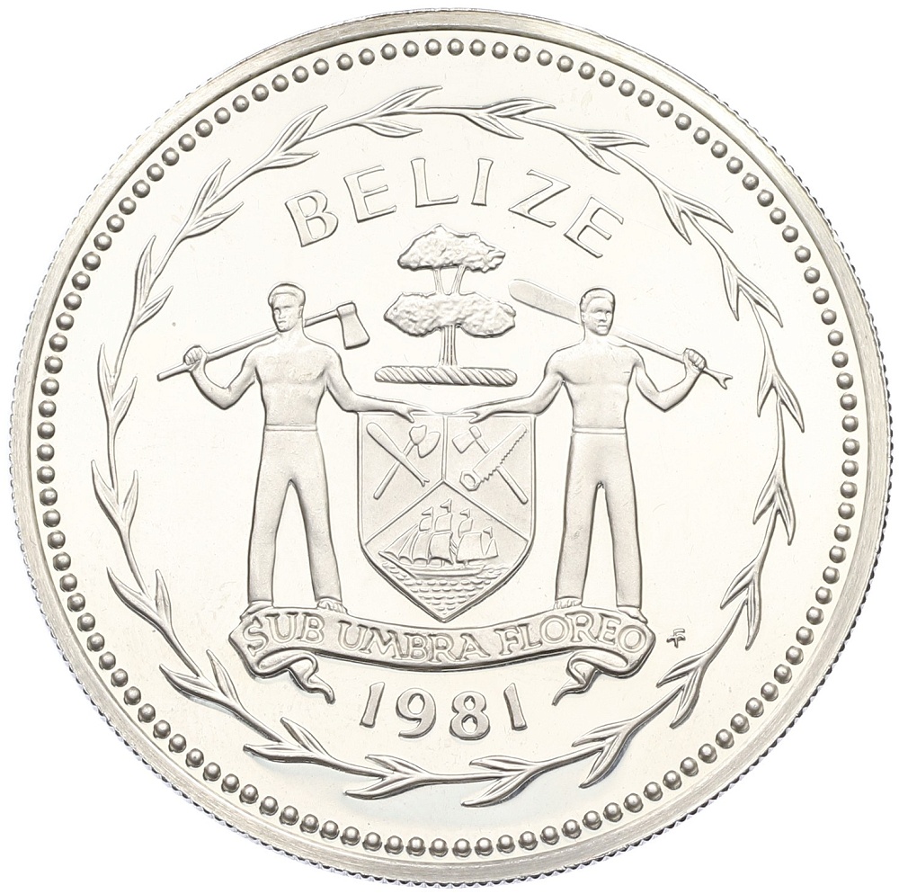 10 долларов 1981 года Белиз — Фото №2