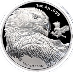 2 доллара 2023 года Самоа «Золотой орел» — Фото №1
