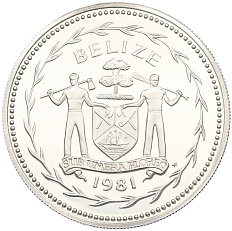 10 долларов 1981 года Белиз — Фото №2