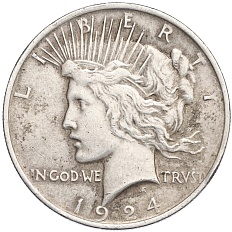 1 доллар 1924 года США — Фото №1