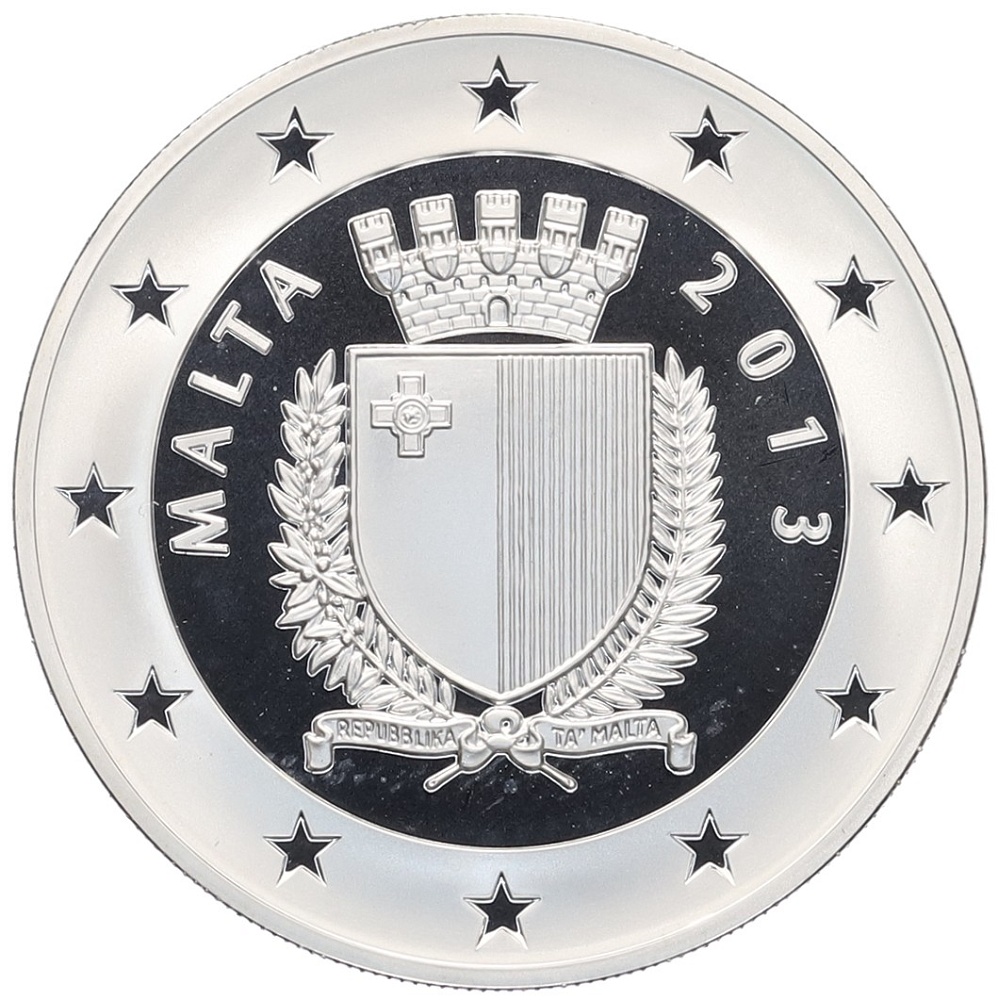 10 евро 2013 года Мальта «Отель Auberge de Provence» — Фото №2