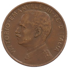 2 чентезимо 1915 года Италия — Фото №2