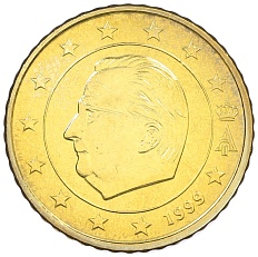 50 евроцентов 1999 года Бельгия — Фото №1