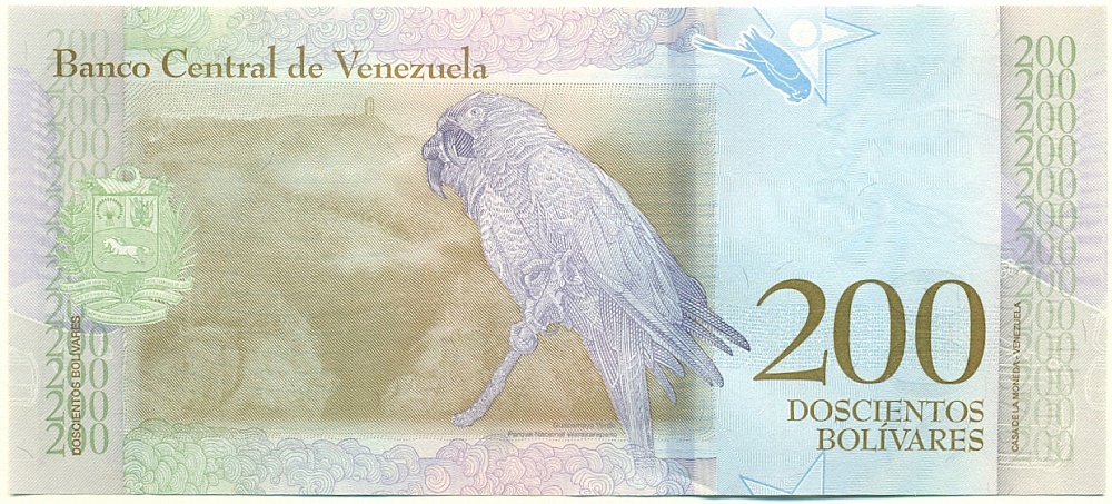 200 боливаров 2018 года Венесуэла — Фото №2